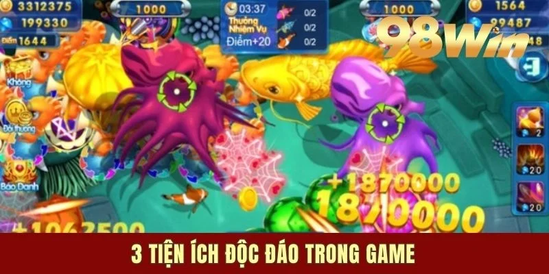 3 tiện ích độc đáo trong game
