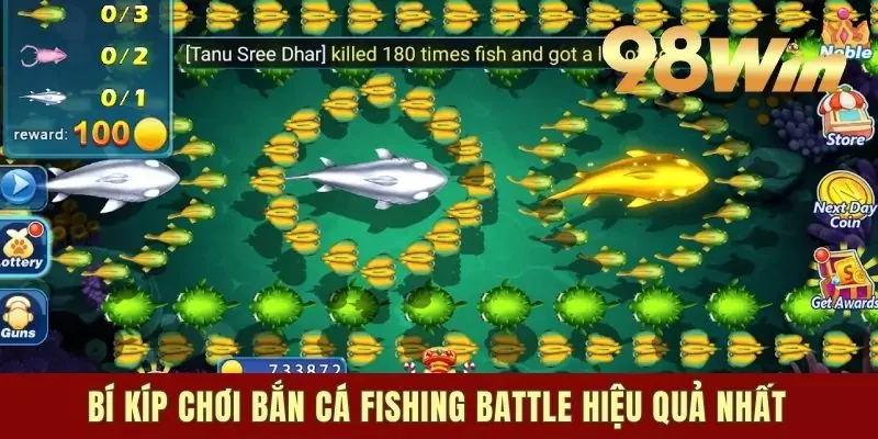 Bí kíp chơi Fishing Battle hiệu quả nhất