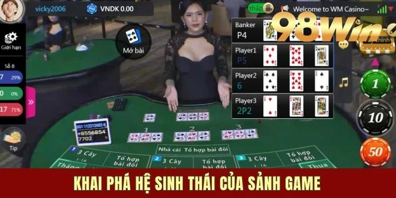 Khai phá hệ sinh thái của sảnh game